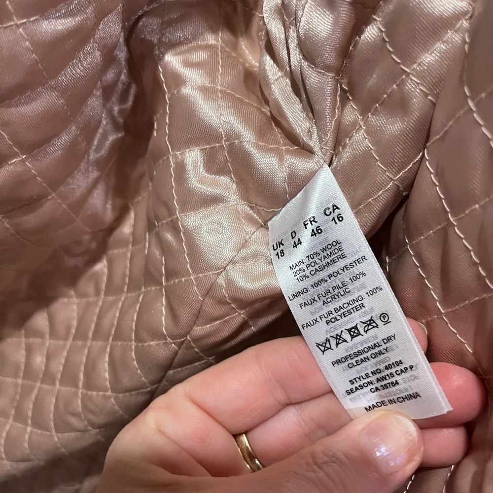 Wool blend coat - Picture 6 of 8